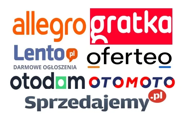 Λογότυπα κορυφαίων τοποθεσιών αγγελιών στην Πολωνία